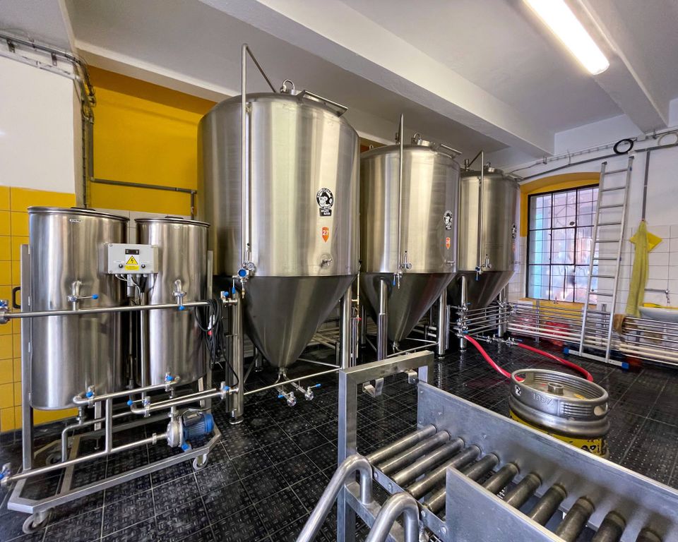 Expansion of the capacity of CK tanks for fermentation and maturation of beer