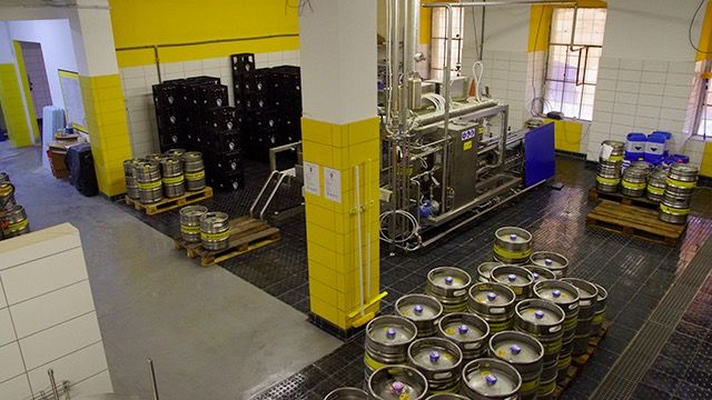 Installation of new technology including automatic keg filler