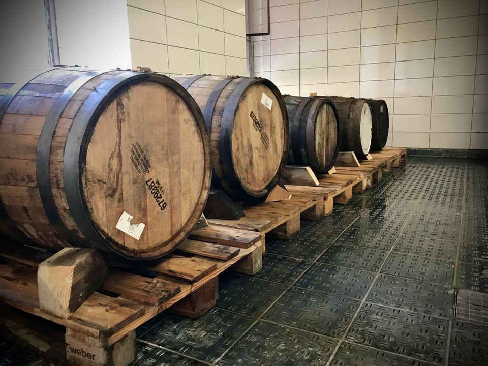 Beginning of the concept of barrel aged beers