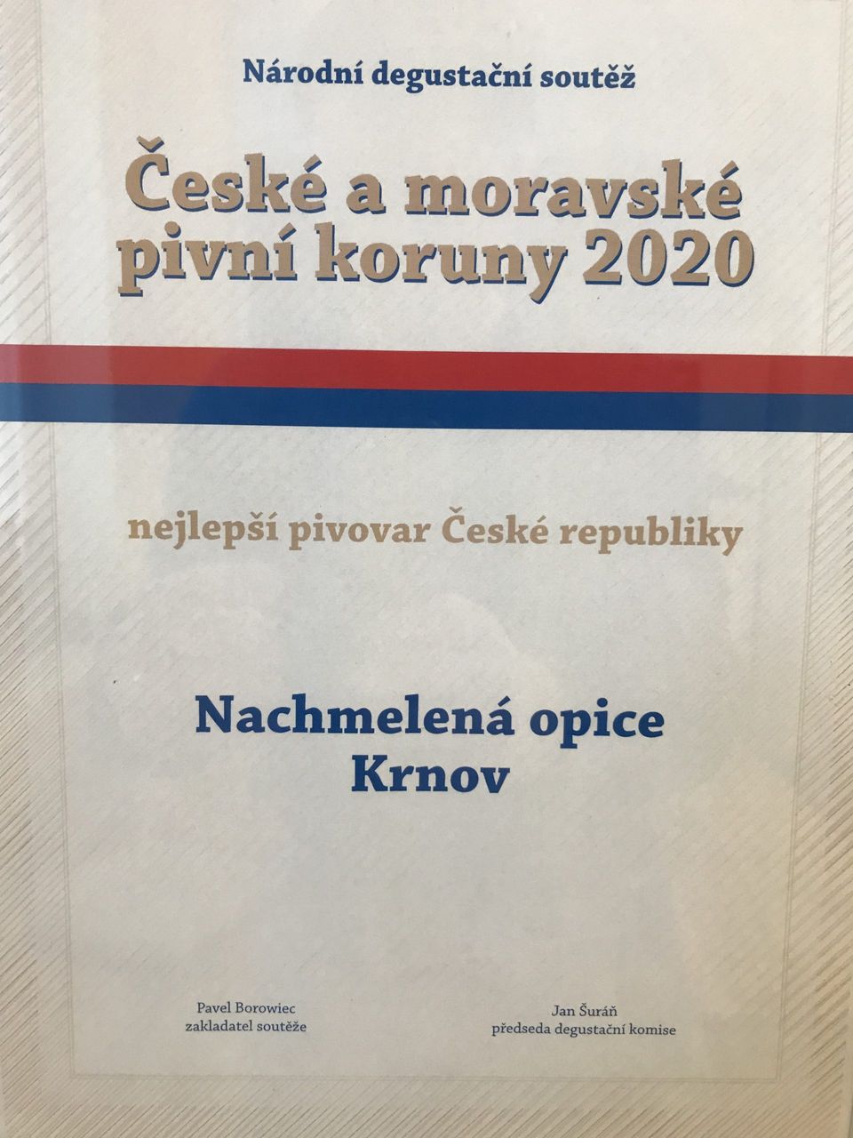 Zlatá koruna: České a moravské pivní koruny 2020 (česká porota)